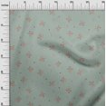 thumbnail image 2 of oneOone Silk Tabby Fabric Leaves & Flower Floral Decor Fabric Printed BTY 42 Inch Wide, 2 of 4