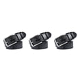 thumbnail image 2 of relayinert Classy And Durable PU Belt For Men Wear-resistant And Fine Workmanship Coffee Black 115cm 3Set, 2 of 6