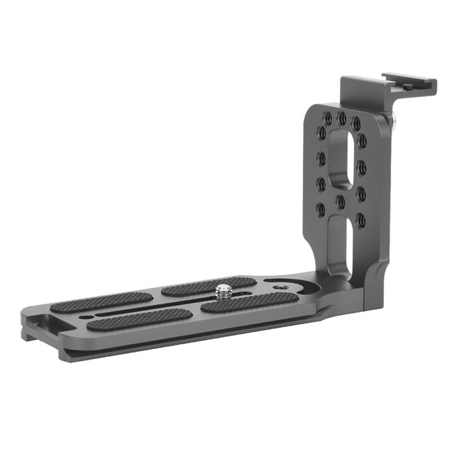Camera L Plate Quick Release Plate Detachable Hot Shoe Mount Sturdy Cnc Machining For Effectively Secure Your Camera