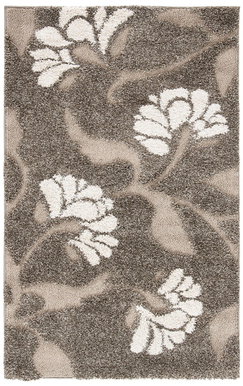SAFAVIEH Florida Teodor Floral Shag Area Rug