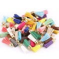 thumbnail image 1 of 10 Pieces Keychain Charms Tassels Decorations Accessory Finding Supplies Craft Accessories Jewelry Making Props Tassel for DIY Light purple, 1 of 6