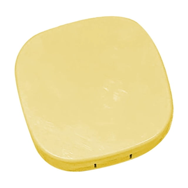 Yellow Portable Compact Contact Lens Storage Case With Integrated Accessory Holder For Daily Use And Travel Organization