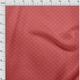 thumbnail image 4 of oneOone Viscose Chiffon Red Fabric Retro Stapler Sewing Craft Projects Fabric Prints By Yard 42 Inch Wide, 4 of 5