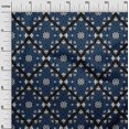thumbnail image 2 of oneOone Tissu Popeline de Coton Imprimé Ikat Tourbillon au Mètre 56 Pouces de Large, 2 of 4