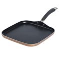 thumbnail image 1 of 12"/30.48cm Epicurious Aluminum Square Griddle Copper, 1 of 4