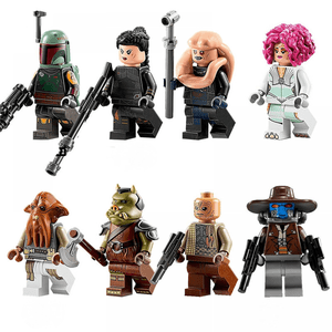 8 Pieces Of Movie Series Assembled Building Block Toys, 4.5cm, Educational Toys, Suitable For 6 Years Old And Above-SinKeeU
