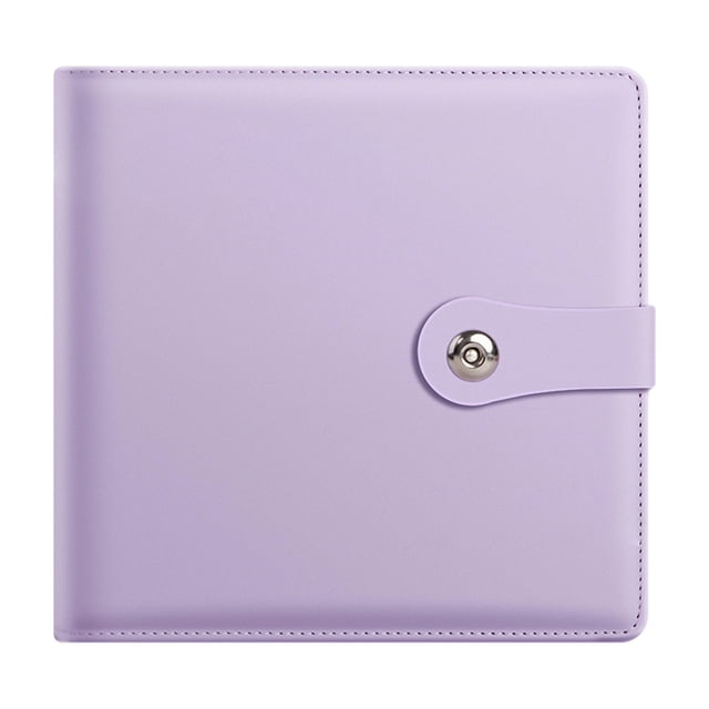 Large Capacity Square Book Album for Banknote Organizer Storage Bills Ideal Craft Stationery
