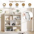 thumbnail image 2 of Costway 1 PCS 7-cube Bookcase Open Storage Shelf with Anti-tipping Kits for Living Room White, 2 of 9