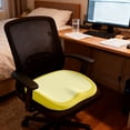thumbnail image 4 of Orthopedic Memory Foam Seat Cushion Universal Design For Tailbone Coccyx And Home Car Long Term Sitting Comfort Support, 4 of 8