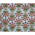 thumbnail image 4 of oneOone Polyester Lycra Fabric Leaves & Floral Block Print Sewing Fabric BTY 56 Inch Wide, 4 of 4