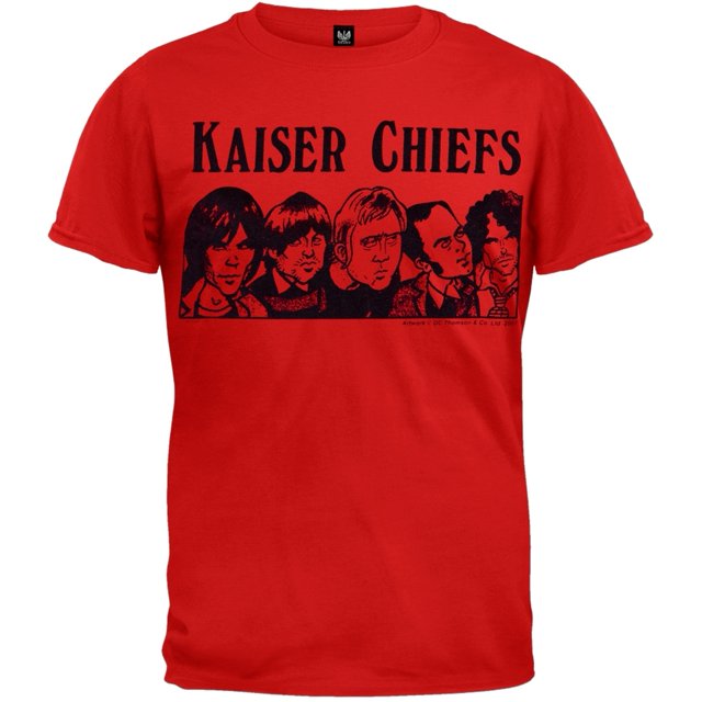 Kaiser Chiefs - T-Shirt de Dessin Animé