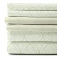 thumbnail image 5 of LDC Full Bed Sheets Set - Full Sheets Brushed Microfiber 1800 Thread Count Bedding - Wrinkle, Stain, Fade Resistant - Deep Pocket Full Size Sheets Set - 6 PC (Full, Paisley Ivory), 5 of 5