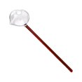 thumbnail image 4 of maskred Cooking Ladle Cooking Sauce Gravy Spoon Sauce Restaurant Punch Egg Soup for Red 252x62mm 5Set, 4 of 6