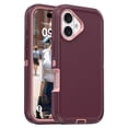 thumbnail image 1 of [PST] iPhone 16 Hard Defender Case, Anti-Drop Triple Layers Shockproof Heavy Duty Defender Hard Case Cover, 1 of 5