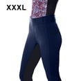 thumbnail image 4 of relayinert Polyester Made Horse Riding Pants For Scratch-proof And Tear-resistant Performance Exquisite Craft dark blue 3XL, 4 of 6