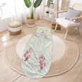 thumbnail image 2 of Adult Sleeping Bag With Cat Design Envelope Style 100% Polyester Fabric For Camping And Home Use, 2 of 7
