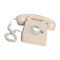 thumbnail image 3 of Téléphone Vintage à Cadran Rotatif à l'Ancienne avec Recomposition Téléphone Rétro Beige, 3 of 8