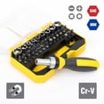 thumbnail image 4 of WorkPro 40 pièces cliquet Driver Set, cliquet Driver,1/4" Dr. Sockets et tournevis Bits, 4 of 6