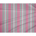 thumbnail image 3 of oneOone Polyester Lycra Fabric Multicolor Stripe Decor Fabric Printed BTY 56 Inch Wide, 3 of 3