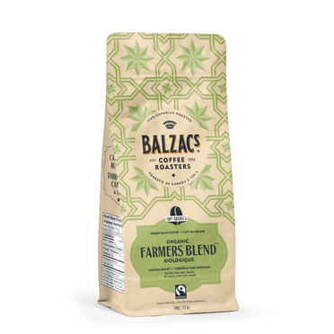 Balzac's Coffee Farmers Blend café en grains entiers biologique et equitable 340g