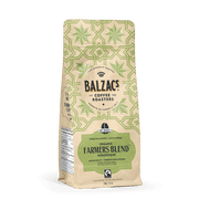 Balzac's Coffee Farmers Blend Whole Bean Fairtrade Organic 340g