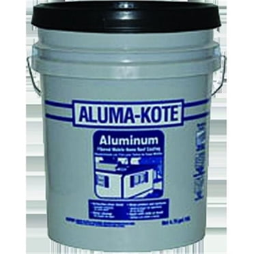 Gardner Gibson 6245-GA Revêtement de Toit en Aluminium Fibré Aluma-Kote de 5 Gallons