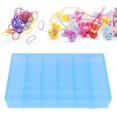 thumbnail image 1 of Estbridg Plastic Organizer Bead Storage Box with Compartments Containers with Movable Dividers for Small Earring Jewelry Craft Sewing Supplies  36 Grid  1 Pack, 1 of 7