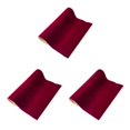 thumbnail image 3 of Decodeary Elegant Flannel Fabric Peel Sticker Paper Liner for Costumes Delicate and Charming dark Red 15.75 Inchx58.27 Inch 3Set, 3 of 6