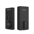 thumbnail image 4 of Philips 4200 Series WIFI Smart Deadbolt - Pushbutton PIN + Key - Black, 4 of 5