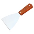 thumbnail image 1 of Wooden Handle Stainless Steel Shovel for Multiple Cooking Tasks Quality Material and Stylish Design, 1 of 3