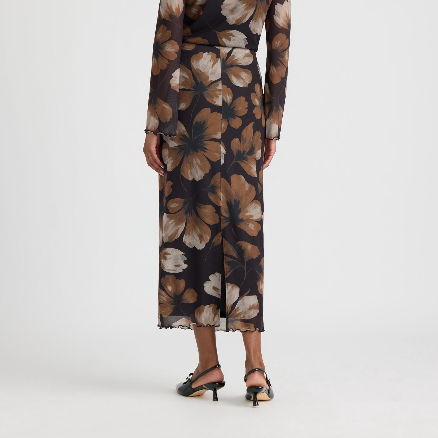 Jupe en maille imprimée pour femme Mexx