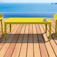 thumbnail image 4 of Sky Lounge Table 39 inch Yellow, 4 of 5
