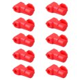 thumbnail image 1 of RUNROTOO 10 Pcs Verrous à Crochet pour Panneau Perforé Rouge, Verrous de Sécurité Anti-Vol, Installation Facile, 1 of 4