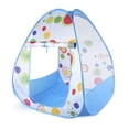thumbnail image 1 of Kids Play Tent with Pops Up Design for Indoor and Outdoor Use, Foldable Game Tent with Storage Bag, Portable Playhouse for Reading Relaxing and Games, Blue, 1 of 6