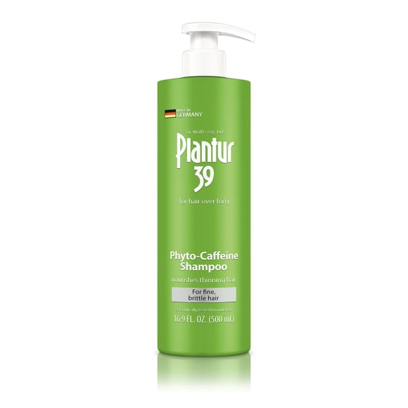 Plantur 39 Phyto-Caffeine Shampoo For Fine Brittle Hair 16.9 Fluid Ounce (500 mL)