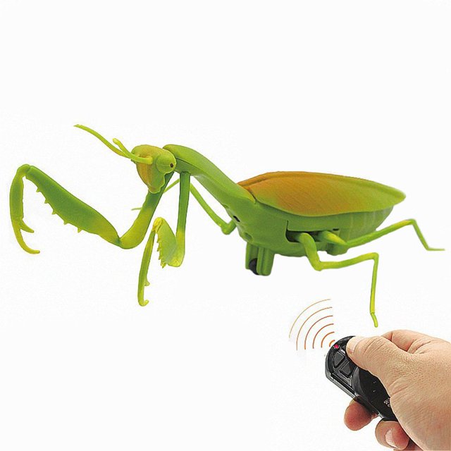 Voiture RC Araignée&Abeille Électrique Télécommandée Insecte Simulé Blatte Effrayante Farce Jouets pour Accessoires de Fête Cadeau pour Enfants
