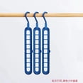 thumbnail image 2 of Feltree 9-Hole Hanger Organizer, Multifunctional Closet Storage Space Saver with 360° Rotation, Heavy Duty Clothes Hanger Home Organization, Wrinkle-Free Garment Management, 2 of 5