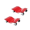thumbnail image 1 of Yiwa Ensemble de Roues de Véhicule, Ensemble de 2 Roues de Déménagement pour Voiture, Roues en Acier de 3 Pouces, Supporte jusqu'à 4000/5000 Lb, 1 of 7