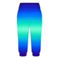 thumbnail image 4 of Yuyuzo Womens Capri Pants High Waisted Drawstring Sweatpants Running Gym Cropped Trousers with Pockets, 4 of 6