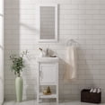thumbnail image 4 of Legion Furniture Meuble-lavabo Blanc de 18 Pouces, 4 of 4