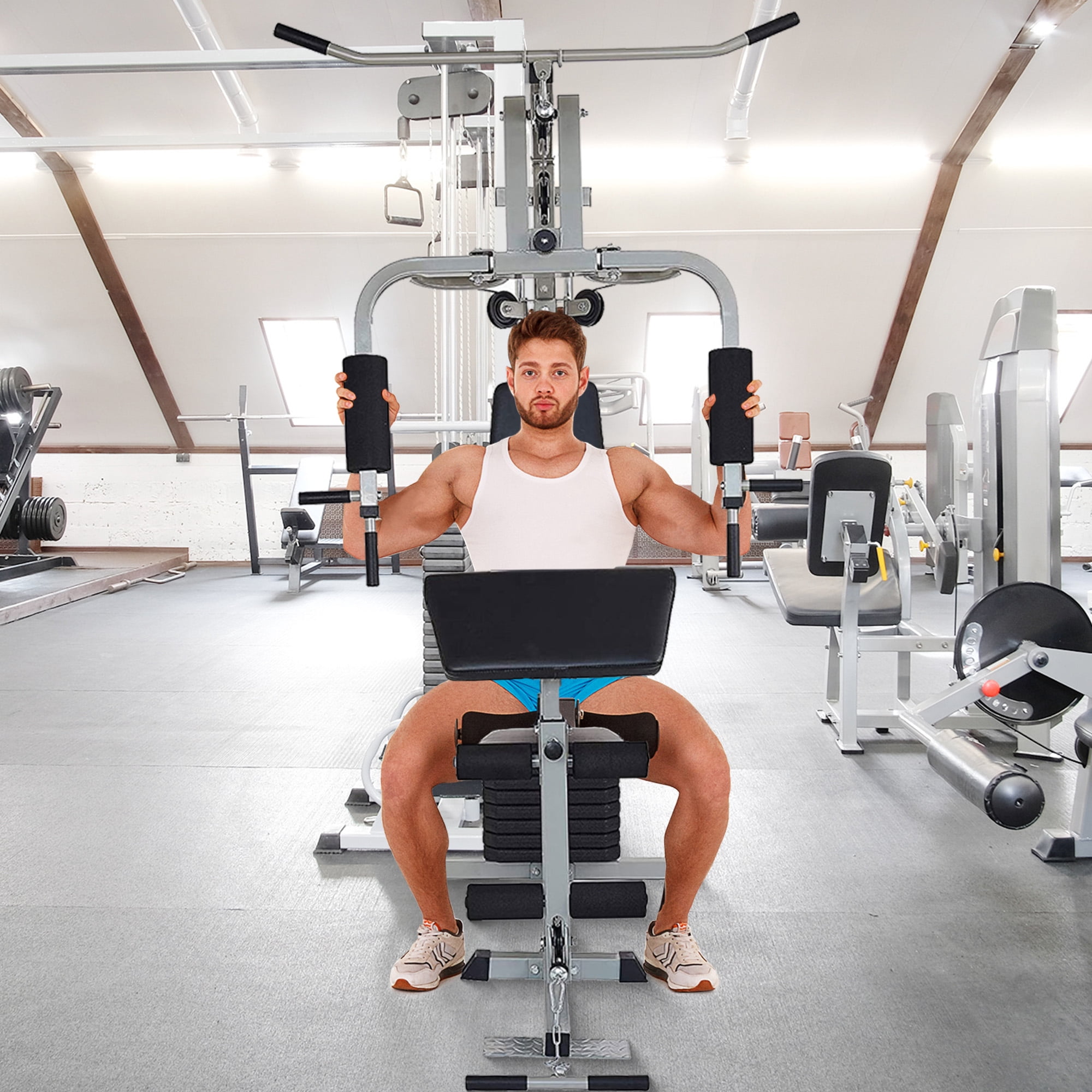 weight bench everyday essentials multifunctional workout station