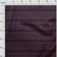 thumbnail image 2 of oneOone Viscose Jersey Fabric Geometric Ikat Print Fabric By Yard 60 Inch Wide, 2 of 4