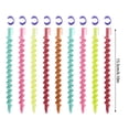 thumbnail image 2 of Spiral Hair Curling Rods Set for Heatless Long Lasting Curls and Styling Beauty Tool Kit, 2 of 6