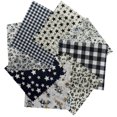 thumbnail image 1 of 8PCS Cotton Fabric Creative Pattern-Printing Craft Fabric DIY Sewing Fabric, 1 of 5