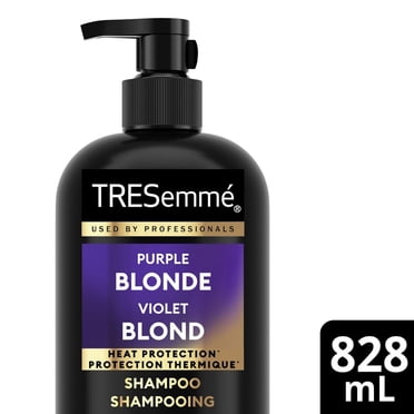 TRESemmé Shampooing Violet Blond Neutralise les Tons Cuivrés, 828 ml