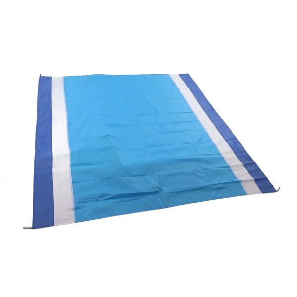 Sandproof Beach Blanket Sand Free Beach Mat Portable Picnic Blanket Waterproof Oversized 78.7x82.7in for 6-8 Adults with 4 Corner Pockets Lightweight Fast Dry