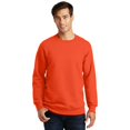 thumbnail image 1 of Port 1153981 Fan Favorite Fleece Crewneck Sweatshirt, Orange - Extra Small, 1 of 2