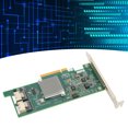 thumbnail image 3 of Carte Matrice PCI E X8, Carte Matrice de Disque PCI E X8, 2308 6G 2 Mini Interface Prend en Charge Disque 16T Carte Matrice de Disque HBA pour Bases de Données Disques de Serveur, 3 of 8