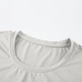 thumbnail image 4 of LNWUY Men's Plus Size Short Sleeve UPF 50+ T-Shirt Quick Dry Rash Guard Athletic Running Swim Top Tee Performance Water Shirts Gray M, 4 of 6