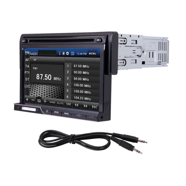 POWER ACOUSTIK PD-710B Lecteur de Voiture CD/DVD/MP3 à Écran Tactile de 7 Pouces +Bluetooth USB/SD
